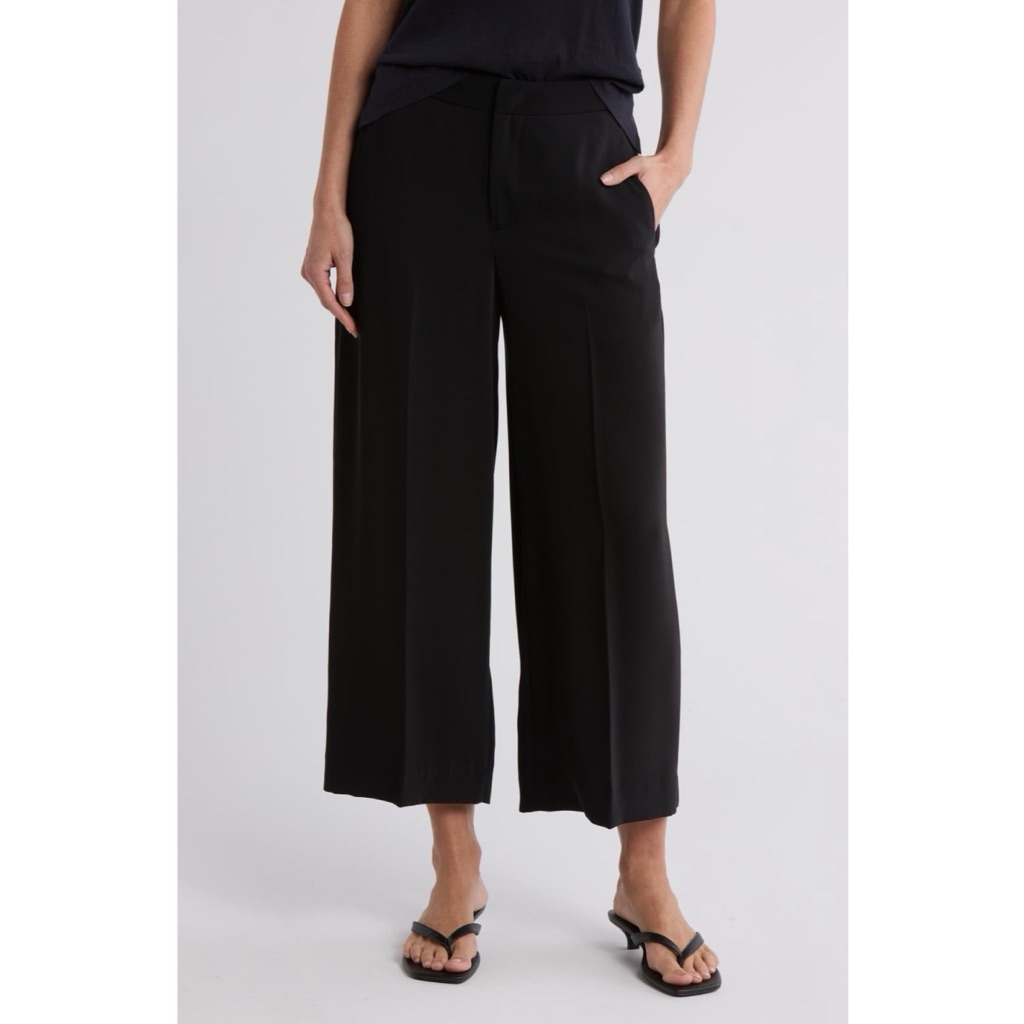 Vince Black Wide Leg Pants